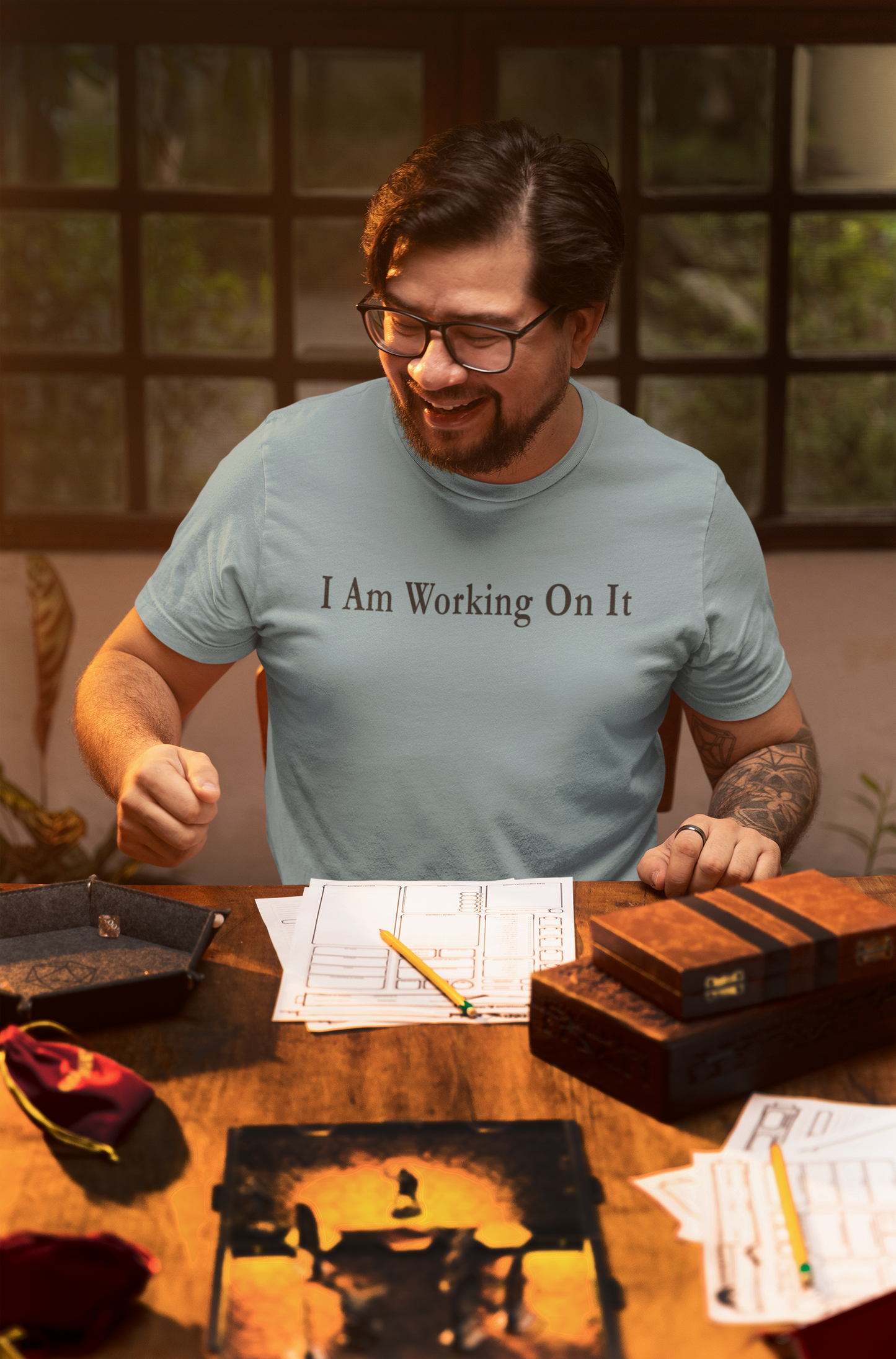 I Am Working On It — Light