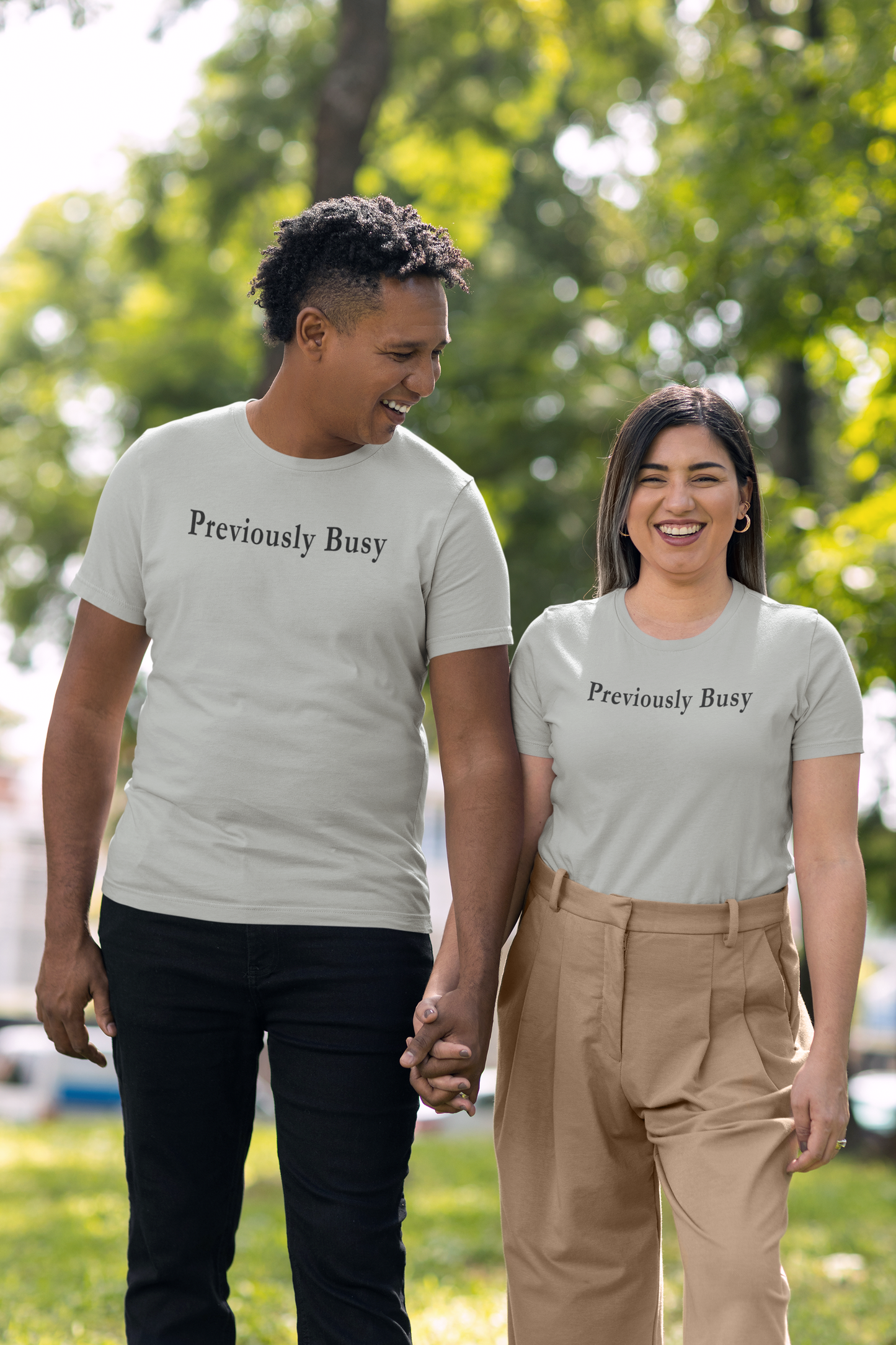 Previously Busy — Light Unisex T-Shirt