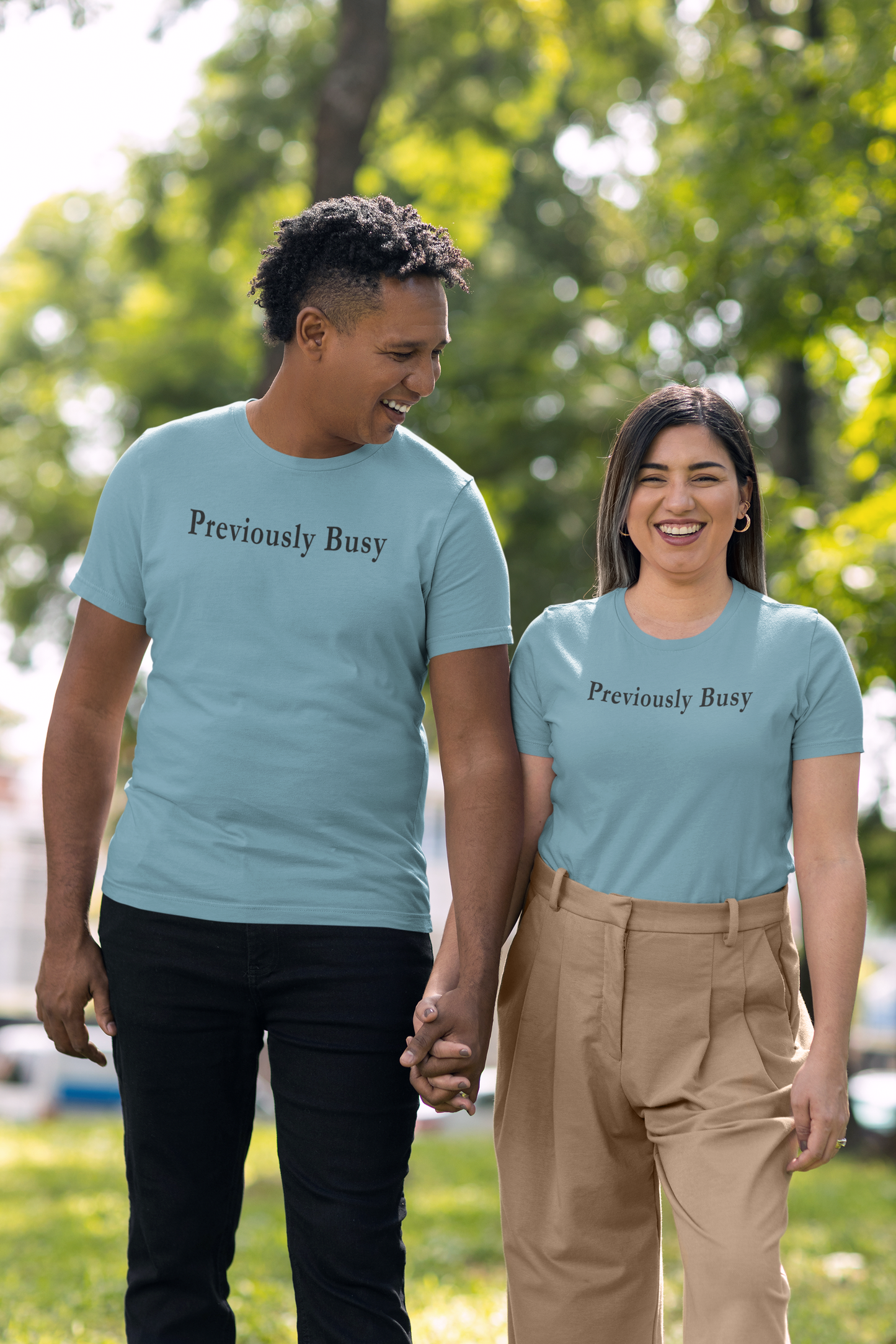 Previously Busy — Light Unisex T-Shirt