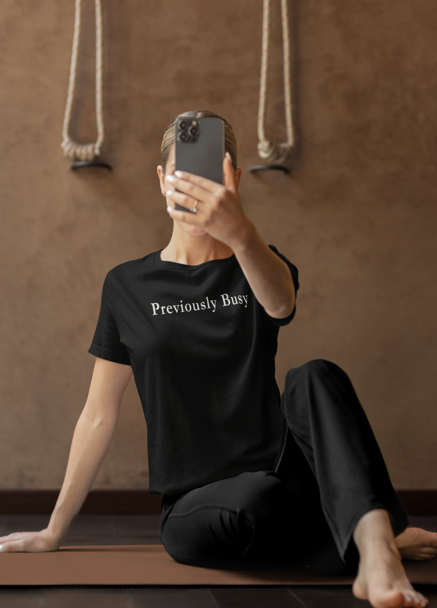 Previously Busy — Dark Unisex T-Shirt