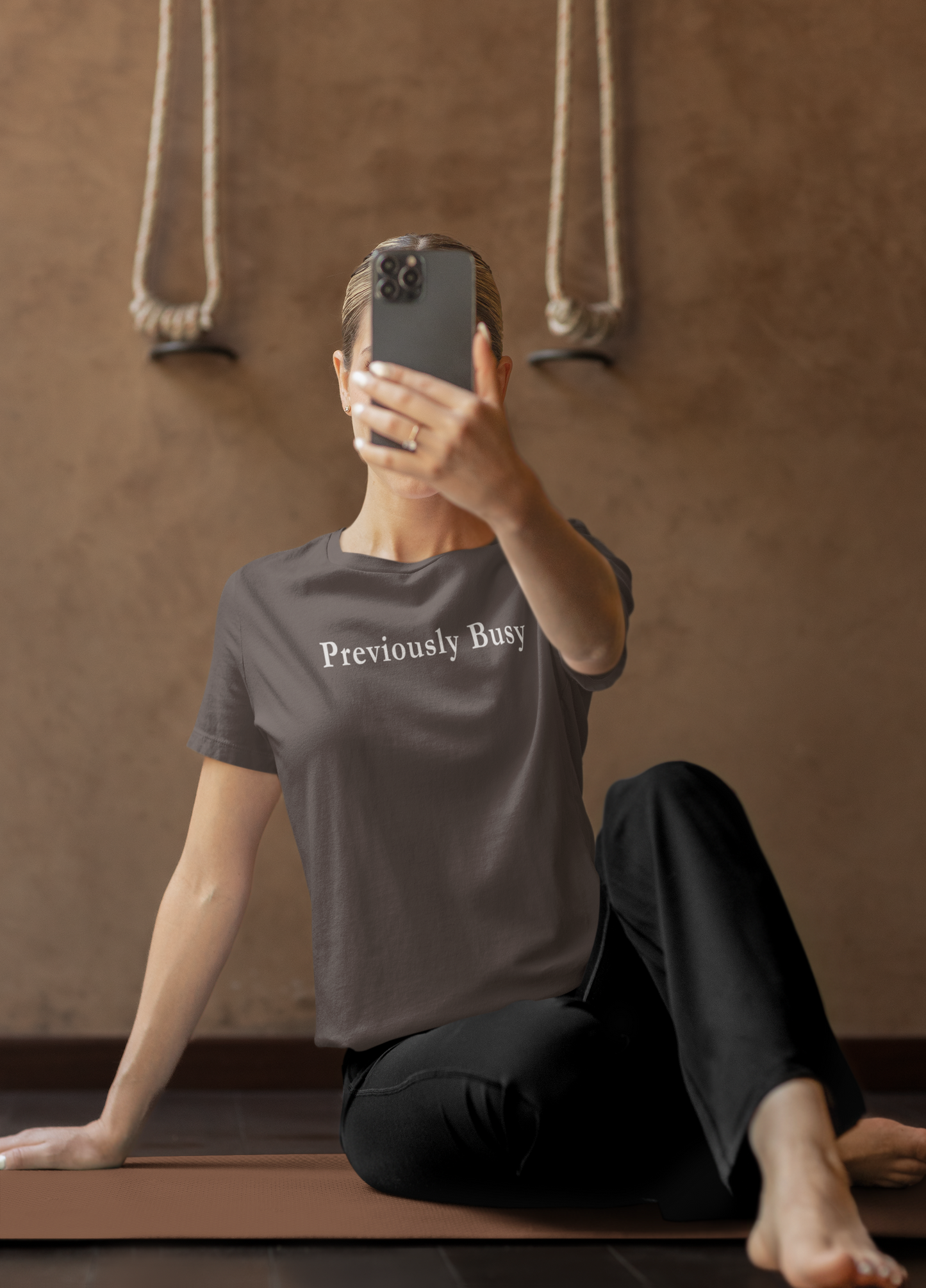 Previously Busy — Dark Unisex T-Shirt