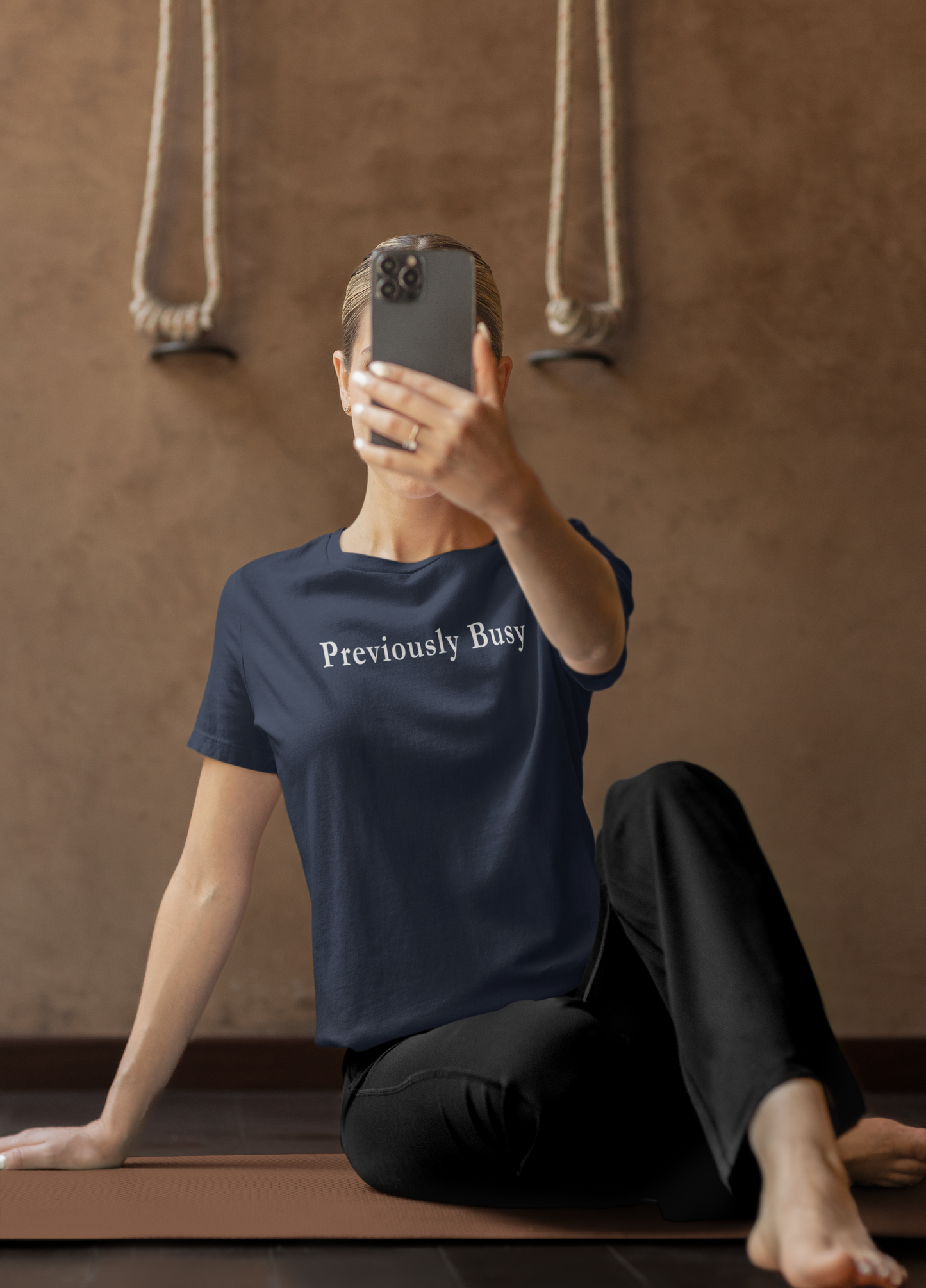 Previously Busy — Dark Unisex T-Shirt