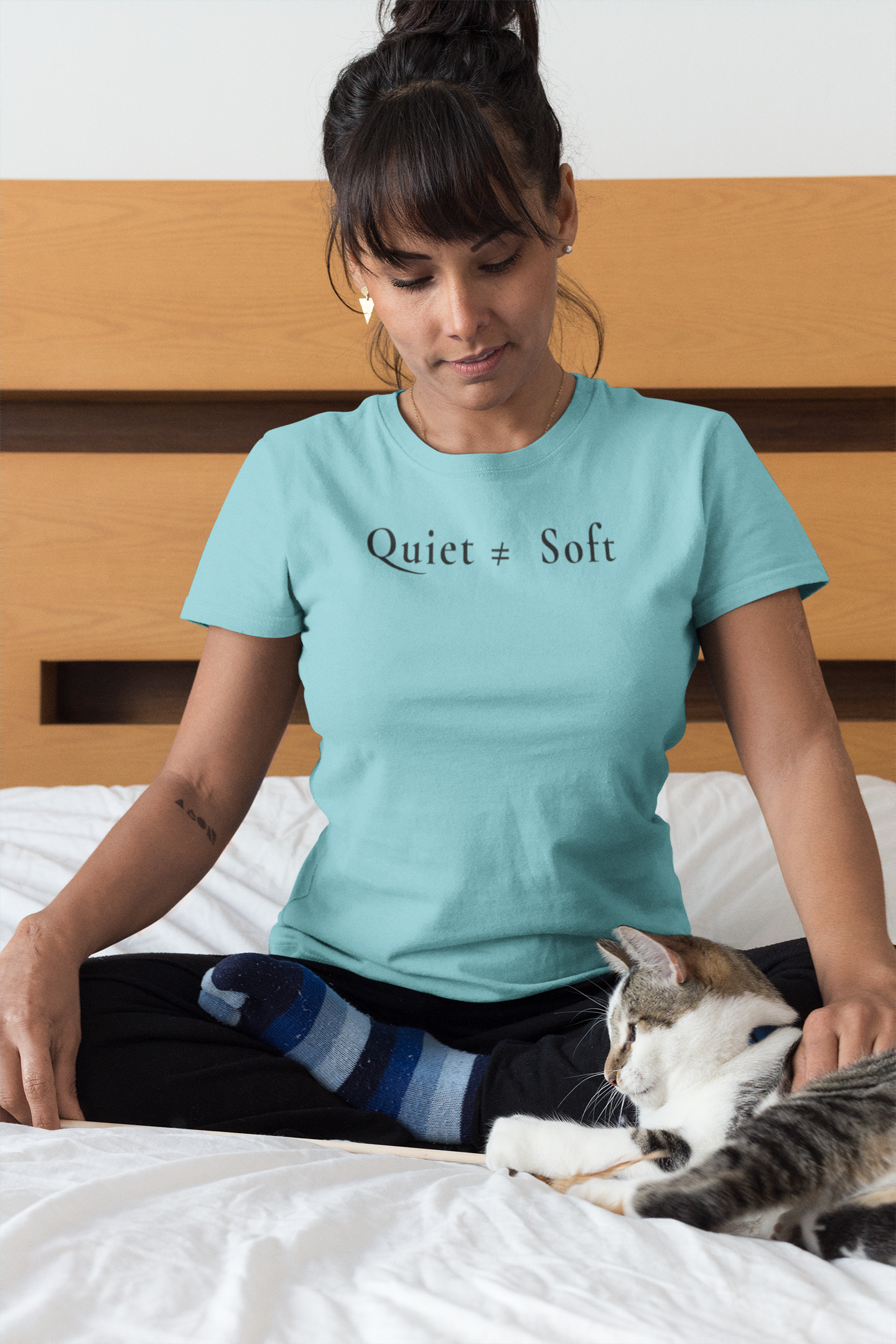 Quiet ≠ Soft — Light Unisex Graphic T-Shirt