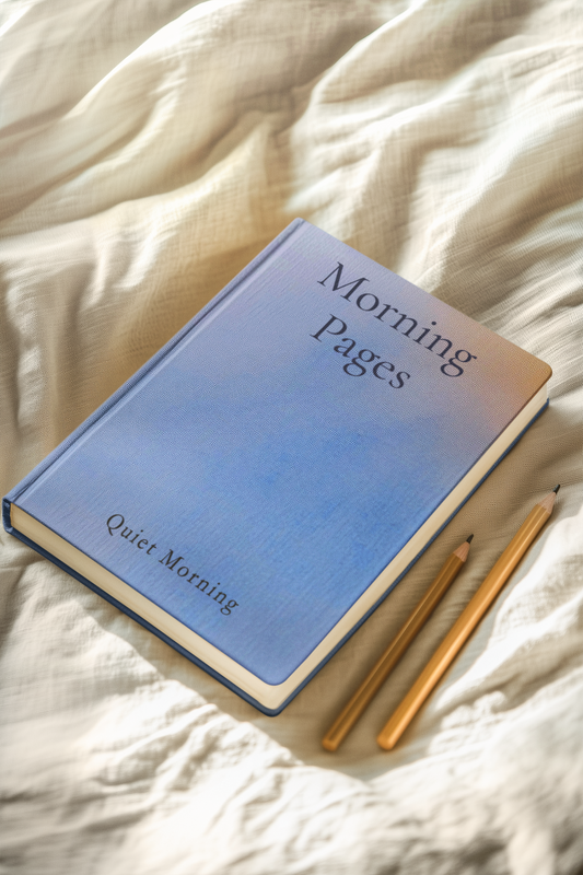 Morning Pages Journal - Minimalist Hardcover Journal for Daily Writing, Morning Routines and Clear Thinking